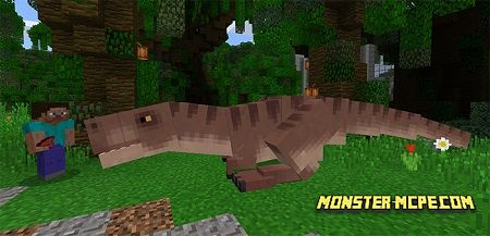 Tyrannosaurus Rex Addon | Minecraft PE Addons & Mod