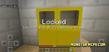 Baldi’s Basics Bedrock Edition (Minigame) (Horror) (1.8+ Only)