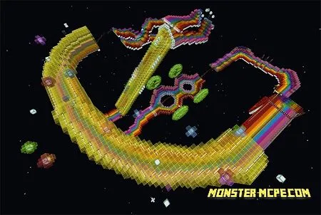 Wii Rainbow Road Recreation (Roller Coaster)