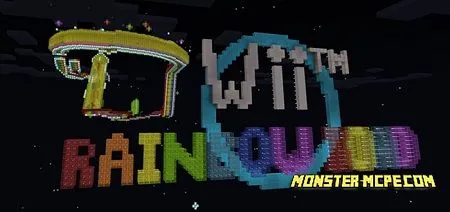 Wii Rainbow Road Recreation (Roller Coaster)
