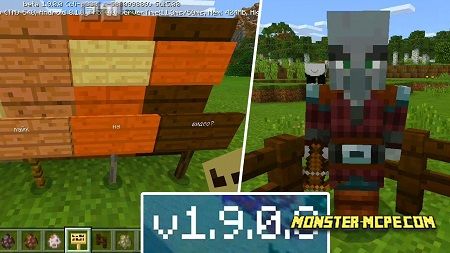 Download Minecraft PE 1.9.0 apk free: Village & Pillage