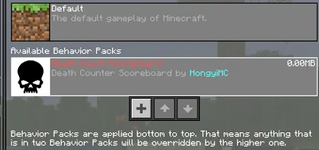Death Counter Scoreboard Addon