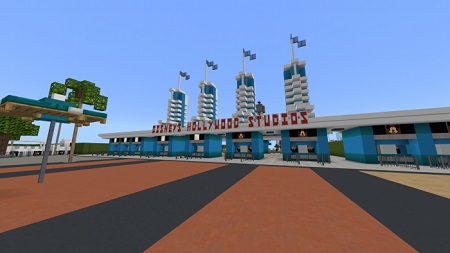 walt disney world in minecraft