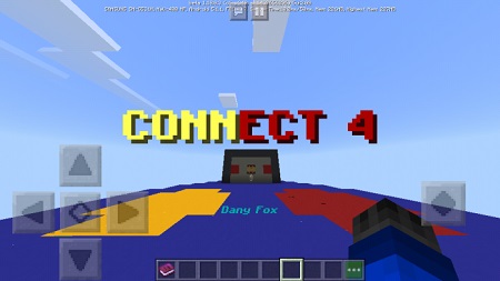 CONNECT 4 Dany Fox Map | Maps Minecraft Bedrock