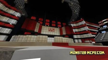 Minecraft WWE Arenas Map