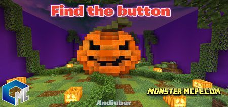Find The Button Halloween Map Maps Minecraft Bedrock