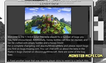 Minecraft 1.14.0.4 for Android