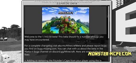 Minecraft 1.14.0.50 for Android