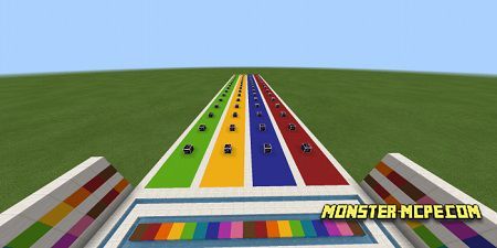 Lucky Blocks Race (MAP MINECRAFT BEDROCK) Minecraft Map