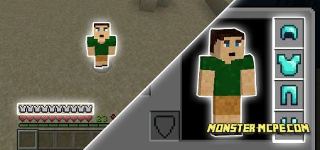 Invisible Armors and Swords for Minecraft Pocket Edition 1.17