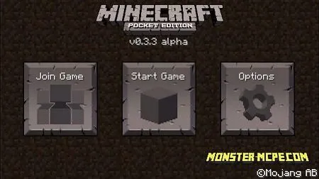 Minecraft PE 0.3.0, 0.3.2 and 0.3.3 for Android