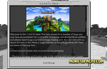 Minecraft 1.14.2.51 for Android