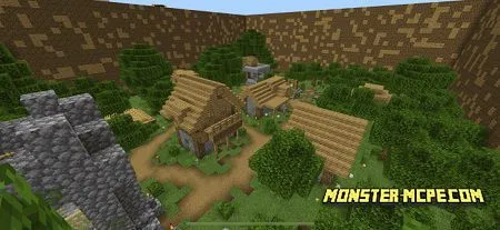 Find the Button: Biome Edition Map