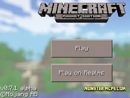 Minecraft PE 0.7.1 for Android