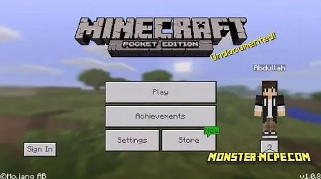 Minecraft PE 1.0.8 for Android