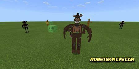 Five Nights at Freddy's Animatronics for Minecraft Pocket Edition 1.14