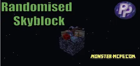 Randomised Skyblock Map