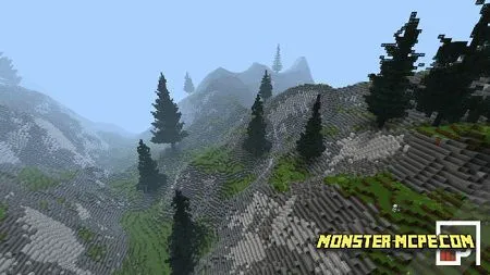 Mountain Islands Map