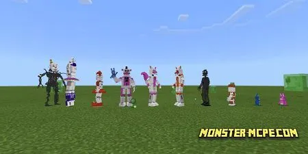 Fnaf Sister Location Addon 1.14+