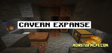 Cavern Expanse Map Maps Minecraft Bedrock