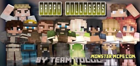 Happy Villagers Addon 1.14+