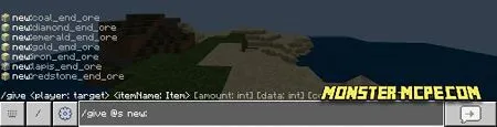 Vanilla End Ores Add-on 1.16/1.15+