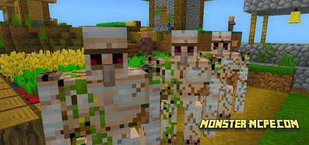 Repairable Iron Golems Add-on 1.16/1.15+
