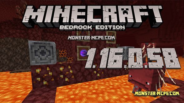 Minecraft 1.16.0.58 for Android