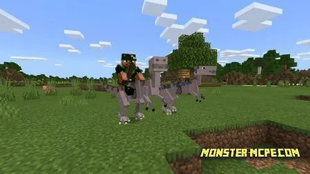 Pterodactyl and Velociraptor Add-on 1.15/1.14+