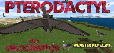 Pterodactyl and Velociraptor Add-on 1.15/1.14+