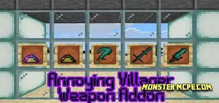 Annoying Villagers Weapons Add-on 1.16/1.15+