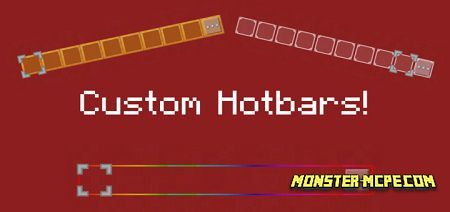 Custom Hotbar Texture Pack