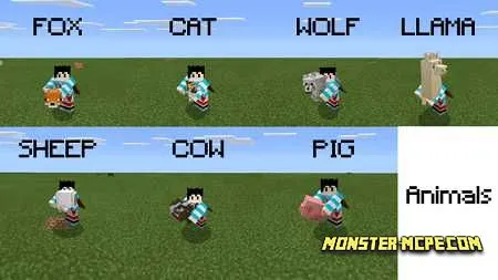 Carry Animals Add-on 1.15/1.14+