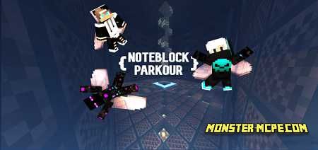 Noteblock Parkour Map