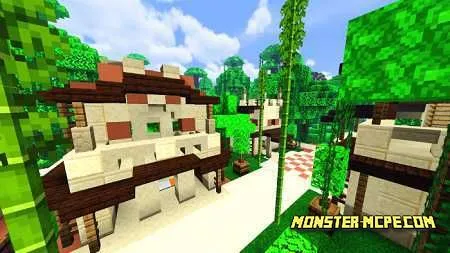 Village Badlands & Jungle Map