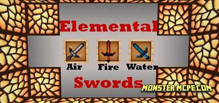 Download addon Elemental Swords for Minecraft Bedrock Edition 1.13 for  Android