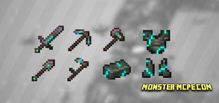 Cracked Netherite Diamond Edition Texture Pack