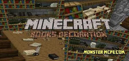 Books Decorations Add-on 1.16/1.15+