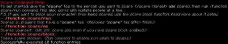 Scare Add-on 1.16/1.15+