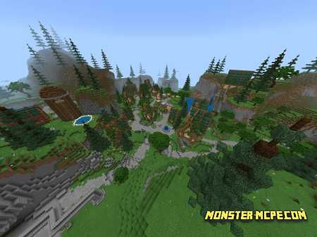 Minecraft 1.15.1 massive mega taiga seed