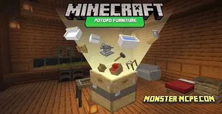 Potopo: Furniture Add-on 1.16/1.15+