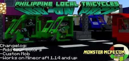 Philippine Tricycles Add-on 1.16/1.15+