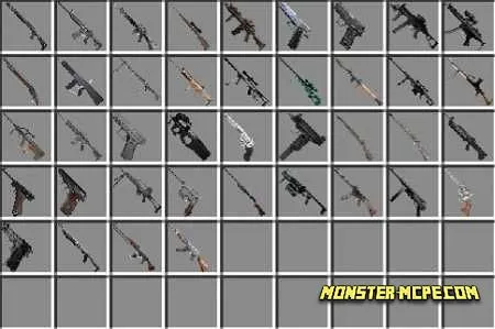 Detailful Guns Add-on 1.16/1.15+