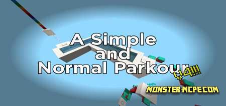 A Simple and Normal Parkour Map