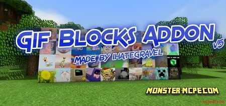 Gif Blocks Add-on 1.16/1.15+