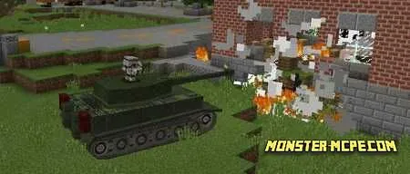 Tanks Mod for Minecraft PE