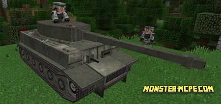 Tanks Mod for Minecraft PE