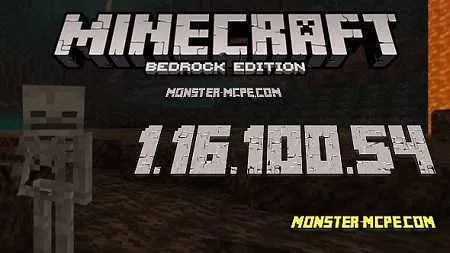 Minecraft PE 1.16.100.54 for Android