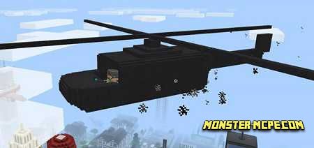 Helicopter Mod for Minecraft PE