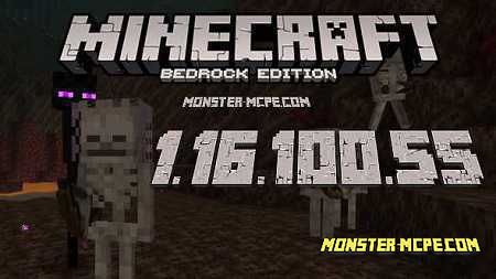 Download Minecraft PE 1.16.100.55 apk free: Nether Update